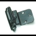 Laurey 3/8" Inset Self-Closing Hinge, Oil Rubbed Bronze 28666